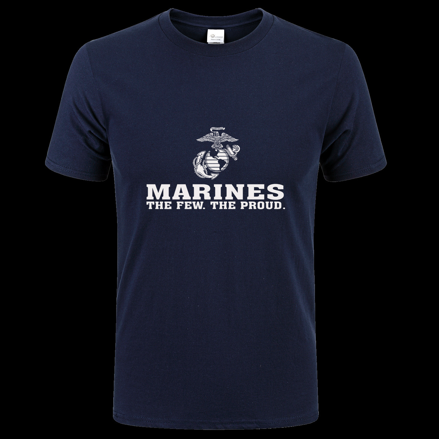 Cotton Tactical T-shirt Printing US Marine Corps Memorial US Army Training Physical Fitness Casual T-shirt