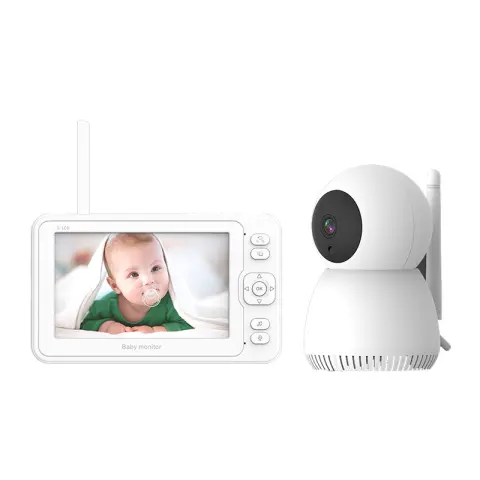 5 Inch Large Screen Baby Monitor Home 1080P High-Definition