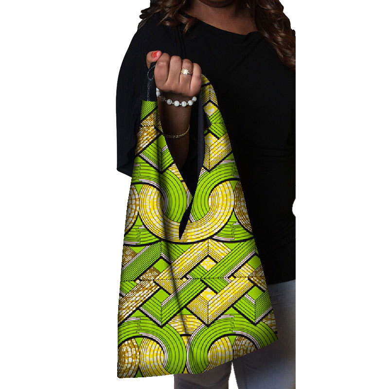 Cotton Printed African Women's Multicolor Bag