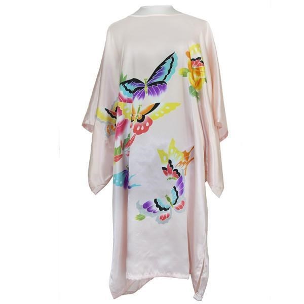 Title 6, Sexy Female Silk Rayon Robe Bath Gown Nightgown...