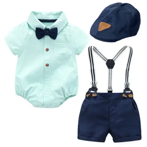 Climbing Clothes for Boys Gentlemen Romper Infant