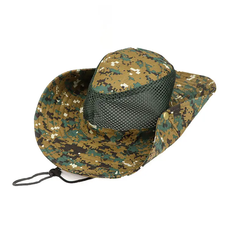 Outdoor Hat Digital Camouflage Fisherman Fishing Sun