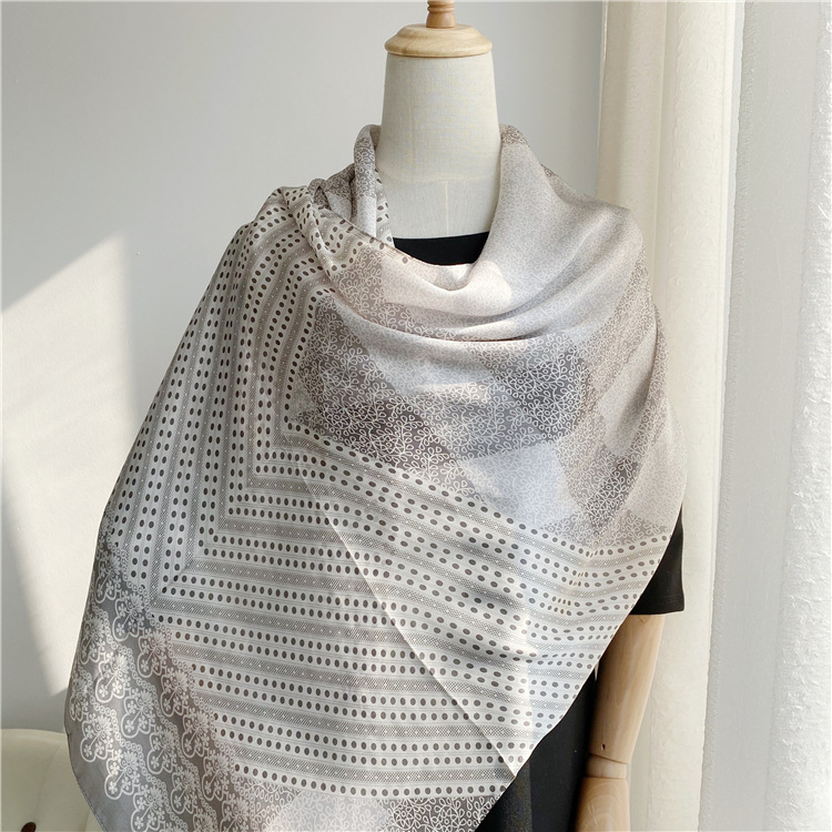 Mulberry Silk Women'S Long Scarf