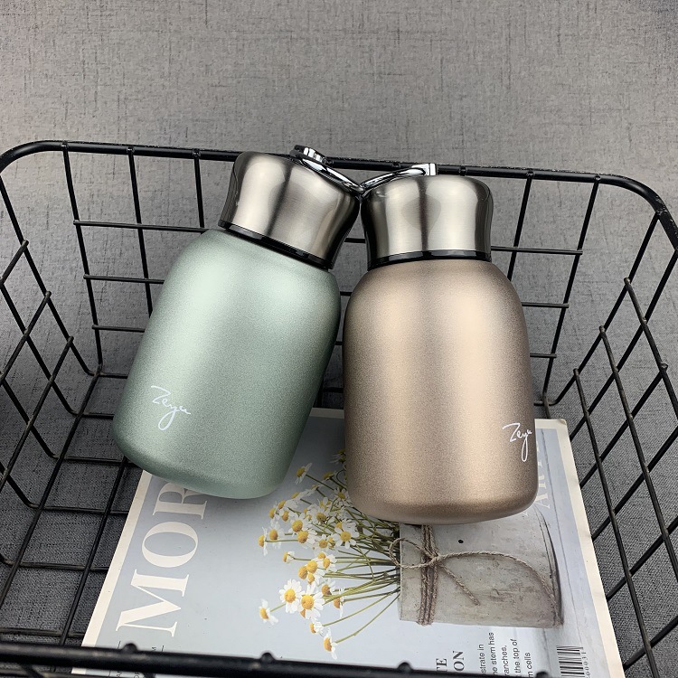 Stainless steel vacuum frosted insulation cup water cup