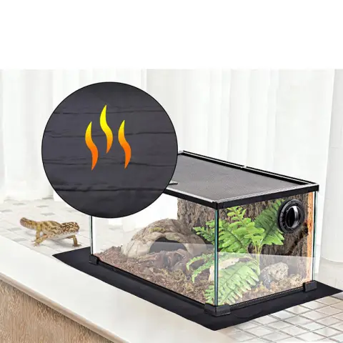 Reptile Heating Pad with Adjustable Thermostat Switch to Warm