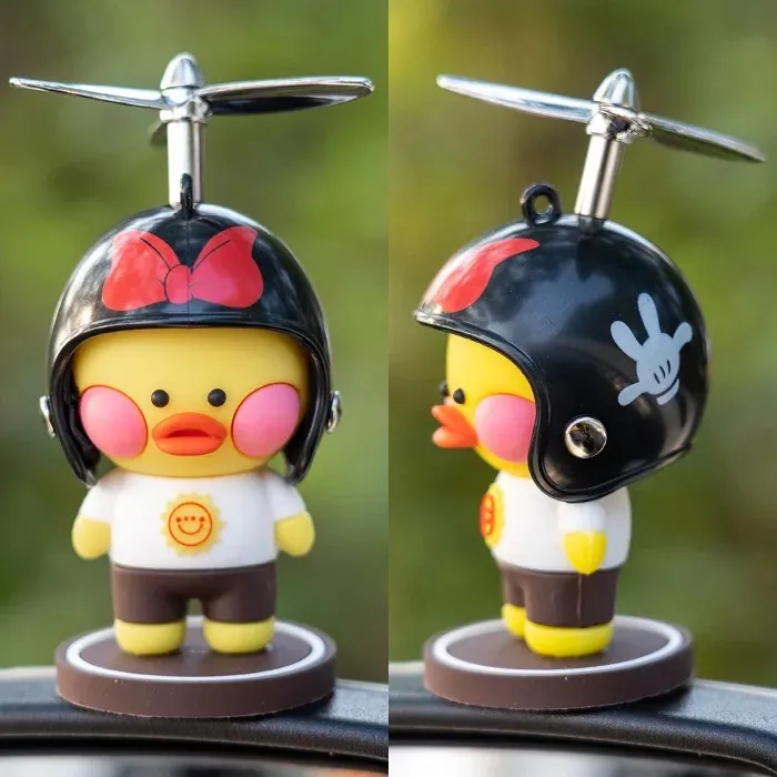 Car Ornaments Motorcycle Cute Car Center Console Accessories Car Cartoon – image 8