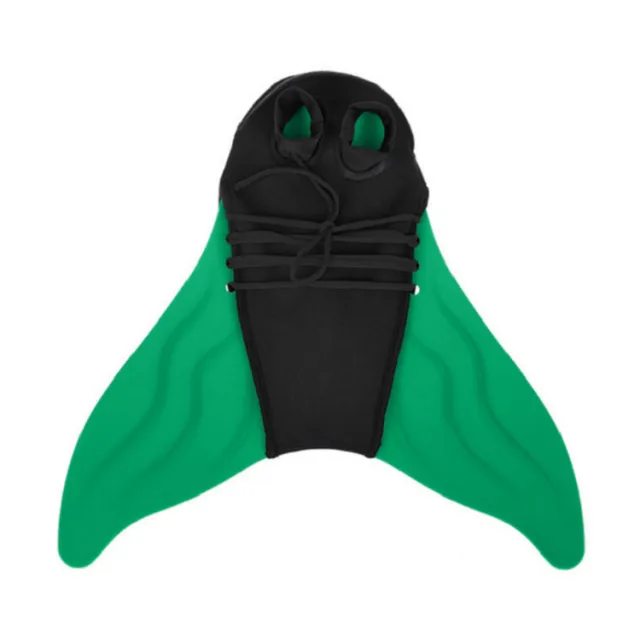 Mermaid Swimsuit Fins Black Fins For Adults And Children Black - Shop at LoveMi