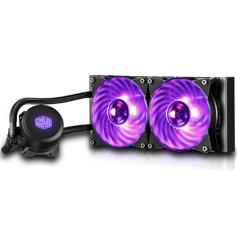 Cooler Bingshen 240Rgb Cpu Water Cooling Dual Chamber Water Pump Micro-Channel Design Balanced Fan 5