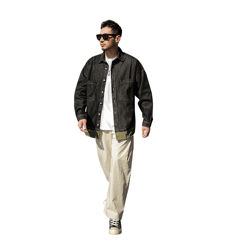 Casual Retro Shirt Casual Men's Jacket