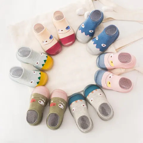 Baby Shoes and Socks Soft Bottom Cute Cartoon Childrens