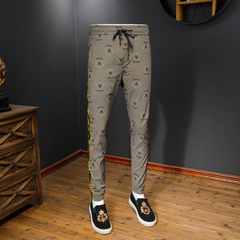 Title 3, Pantaloni Lunghi Stretch Slim da Uomo, Trendy e...