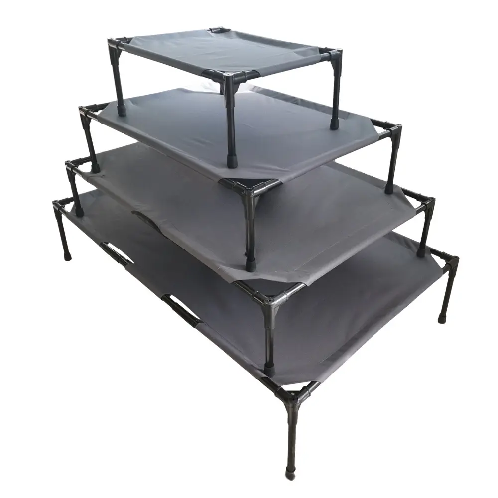 Large Outdoor Pet Camping Bed, Elevated Dog