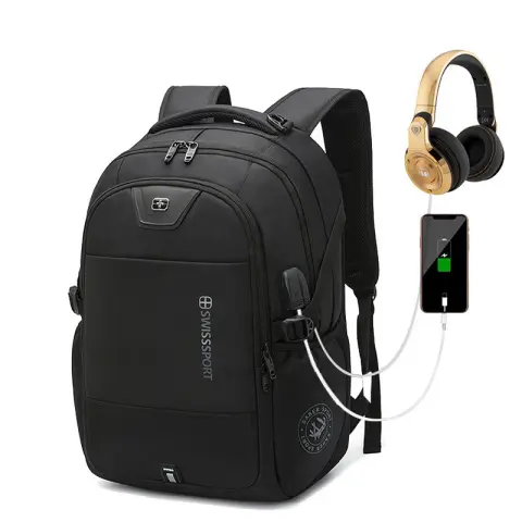 Backpack Usb Men's Women Outdoor Travel Bag Business Computer