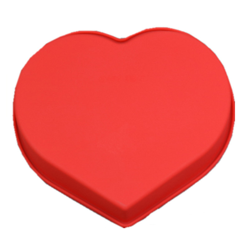 Single Love Silicone Baking Pan Mould Romantic Peach-shaped Mousse Cake Mould