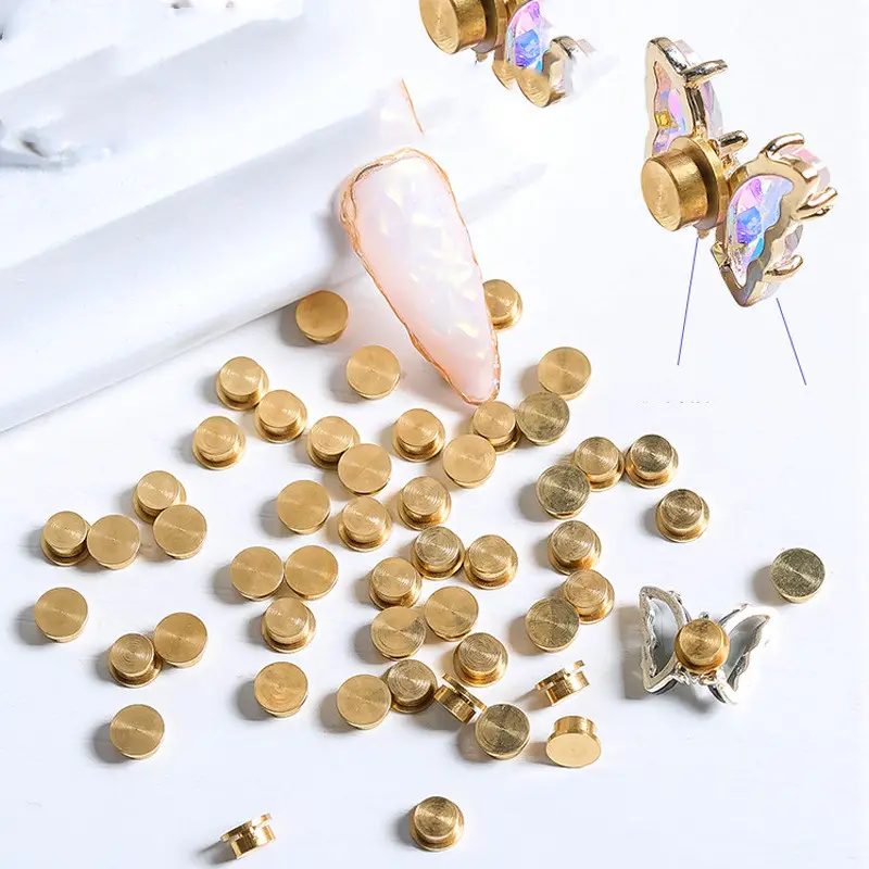 Rotatable Transfer Bead Nail Decoration
