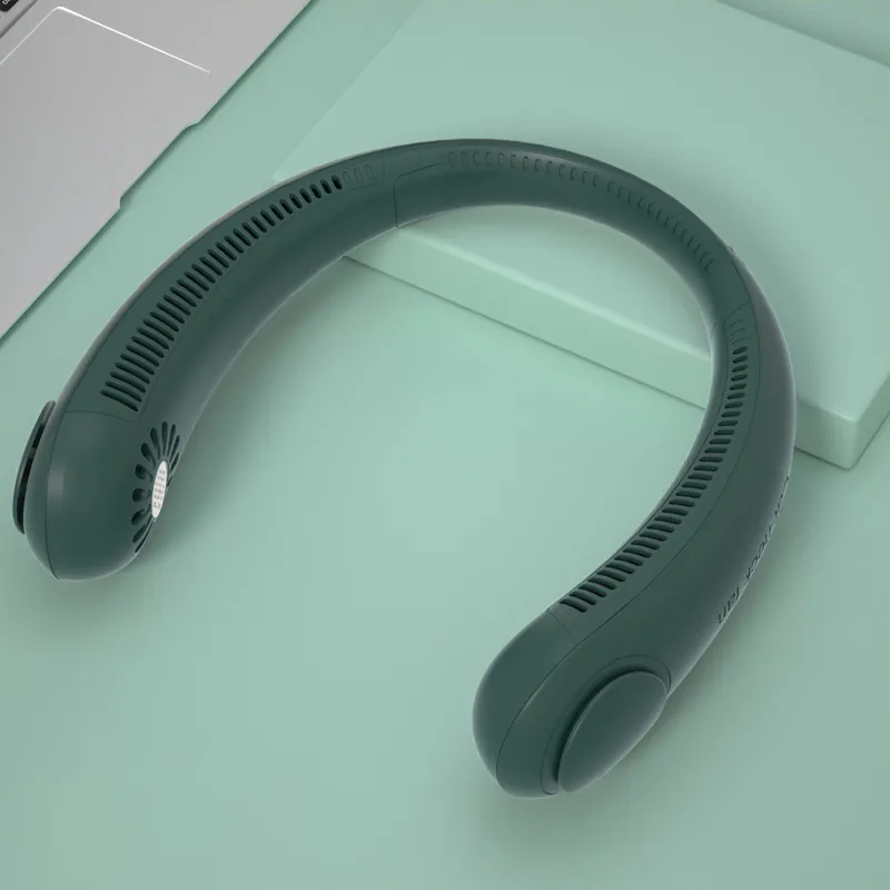 Leafless Hanging Neck Fan Usb Charging Lazy Silent Fan – image 4