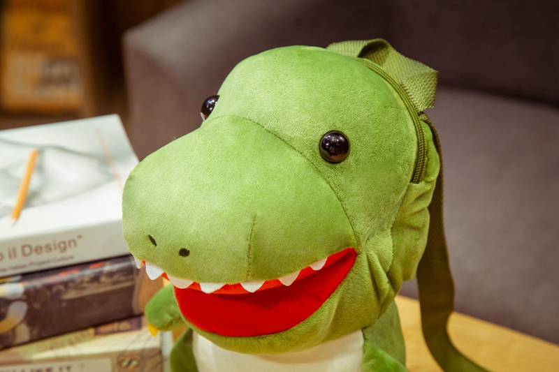 Tyrannosaurus Triceratops Dinosaur Plush Toy Backpack Infant Children's Backpack — foto 7