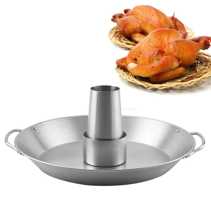 Title 4, Stainless Steel Roast Chicken Plate Barbecue Ra...