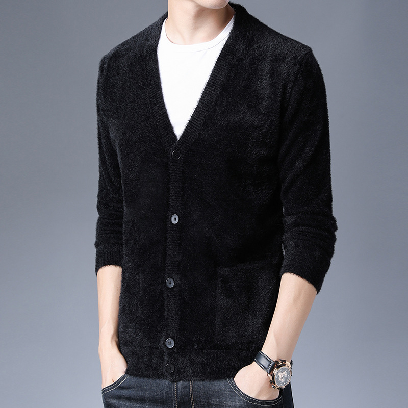 Cardigan Men's Knitwear Sweater Jacket Casual Long Sleeve