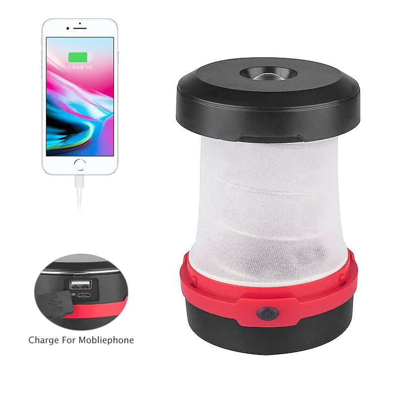 Solar Camping Light Outdoor Portable USB Charging