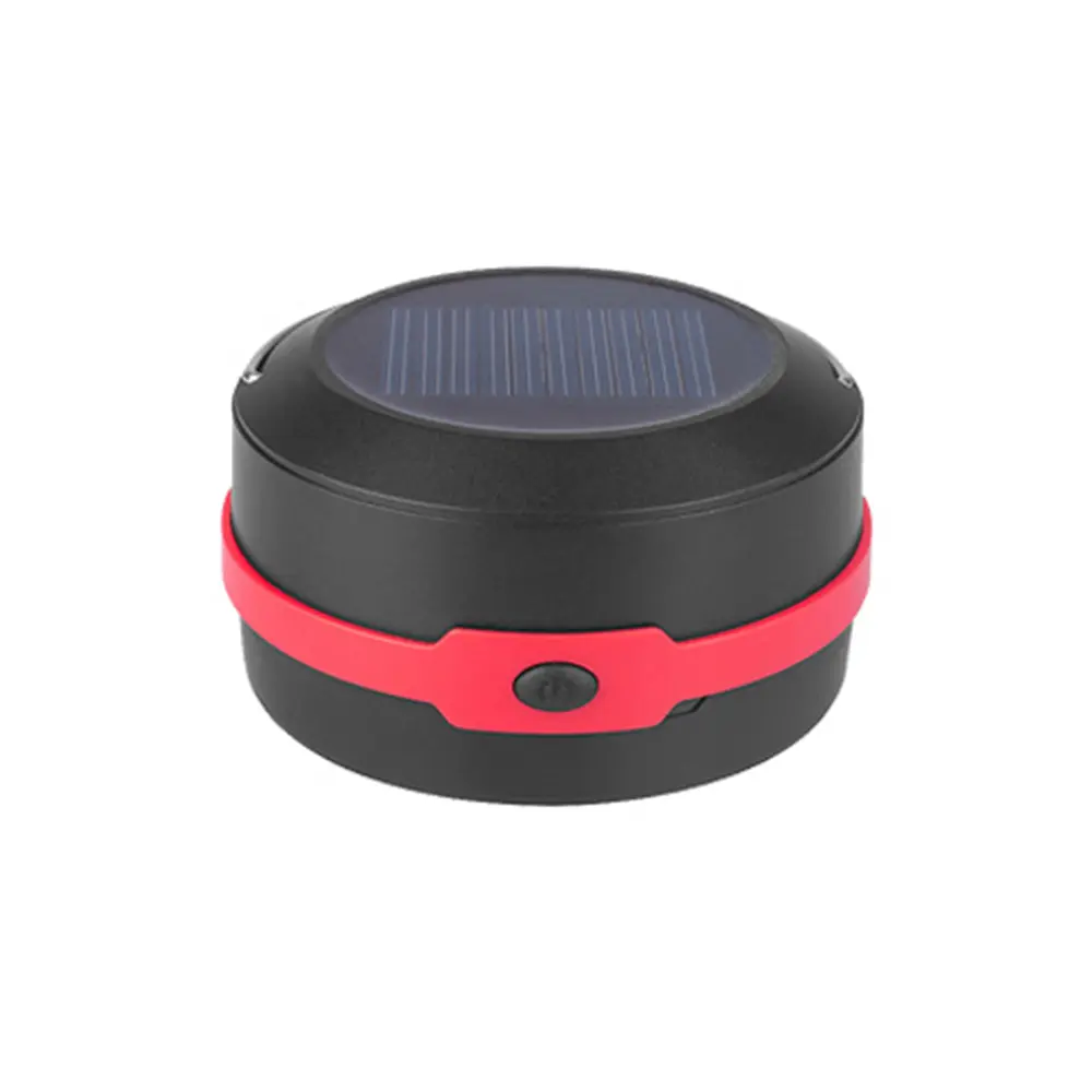 Solar Camping Light Outdoor Portable USB Charging Folding LED Camping Light Shrink Hanging Plastic