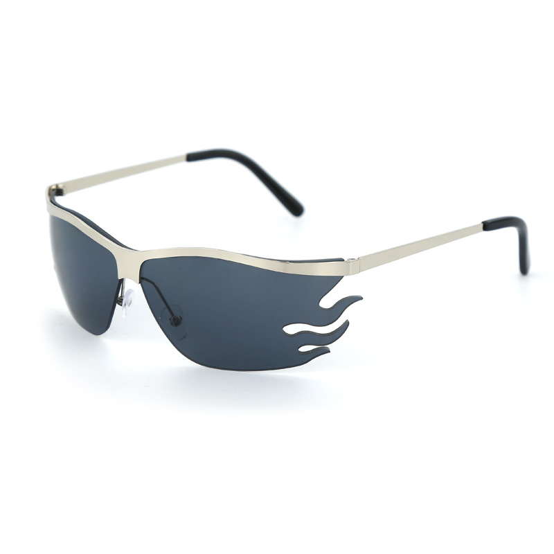 Title 7, Outdoor Sports Mirror Flame Fashion Sunglasses ...