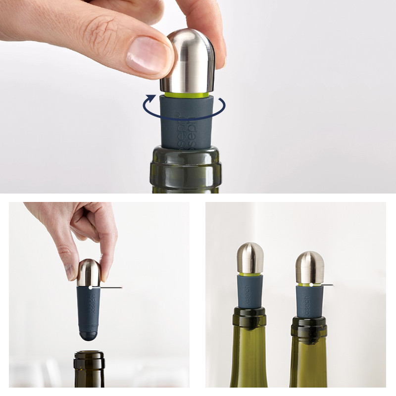 Red Wine Stopper Household 2-piece Creative Wine Stopper Sealing Plug