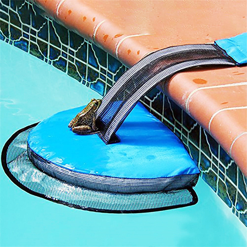 Swimming Pool Small Animal Escape Network Escape Channel Safety And Environmental Protection Suitable For Duck Frog Turtle Chipm — view 2