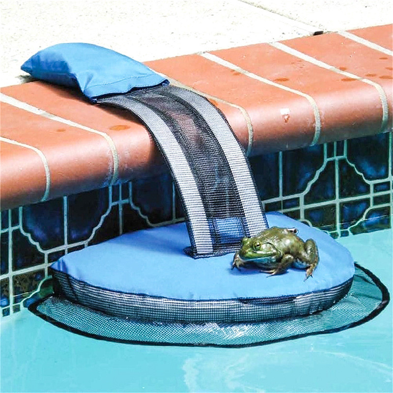 Swimming Pool Small Animal Escape Network Escape Channel Safety And Environmental Protection Suitable For Duck Frog Turtle Chipm — view 3