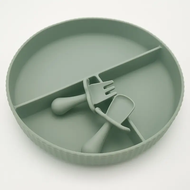All-In-One Children's Dinner Plate Set