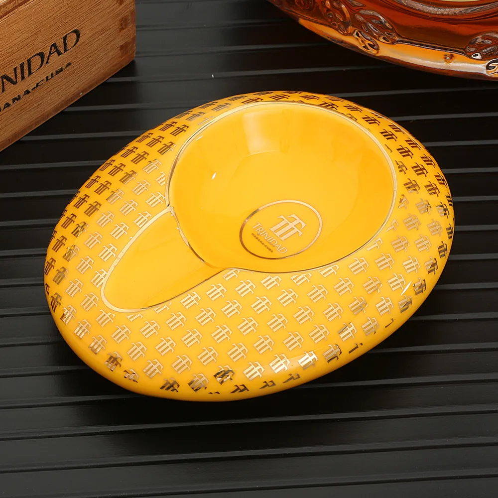 Cigar Ashtray Ceramic Portable Extinguisher Cuban