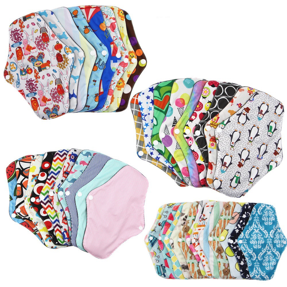 Title 1, Washable Aunt Is Day and Night Towel Pads Bambo...