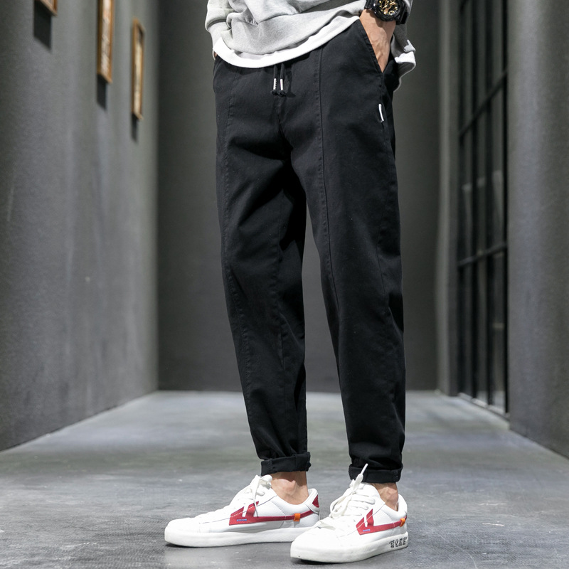 Men's Pants Casual Pants Men's Trousers Loose Straight Leg Pants