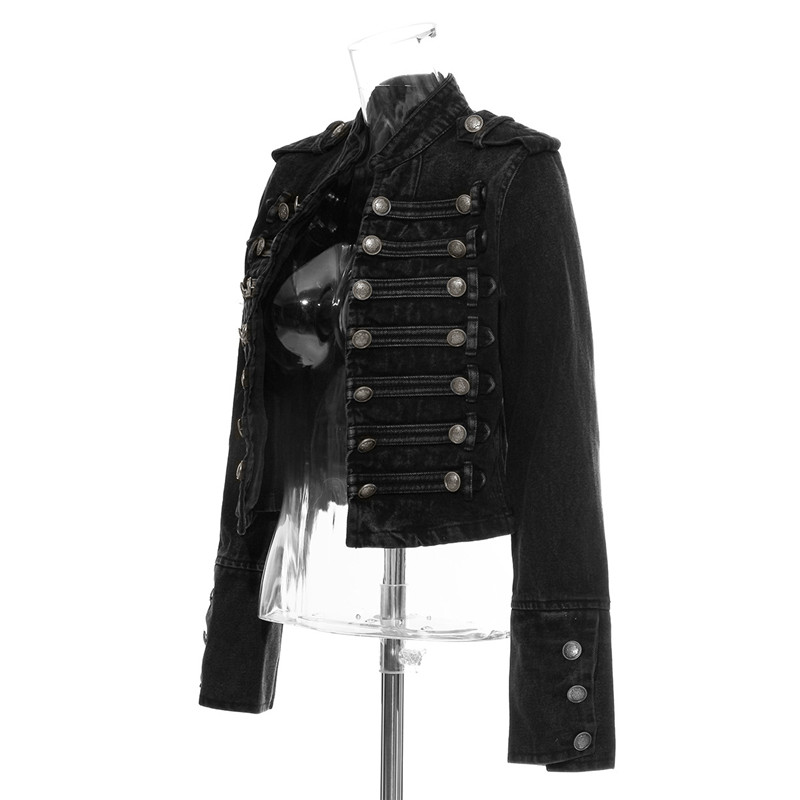 Heavy Industry Denim Washed Water Worn Out And Worn Out Motorcycle Sense Jacket