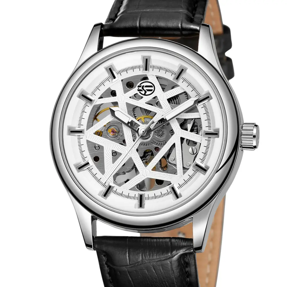 Forsining Golden Gear Movement Retro Royal Classic Fashion Mens