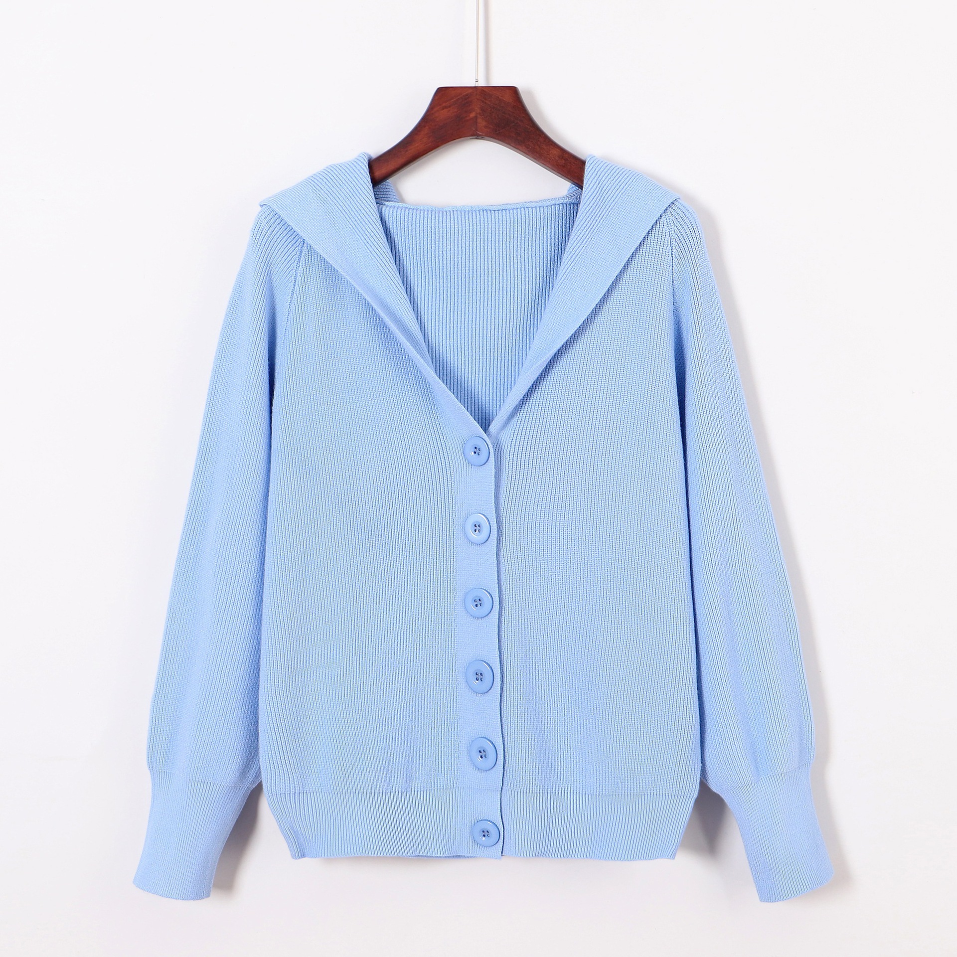 Korean Style Loose And Lazy Knit Short Cardigan