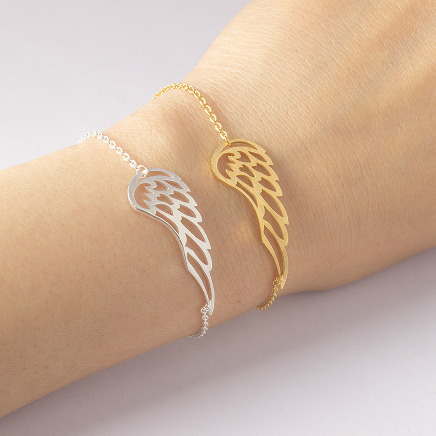 Vintage Angel Wings Bracelet