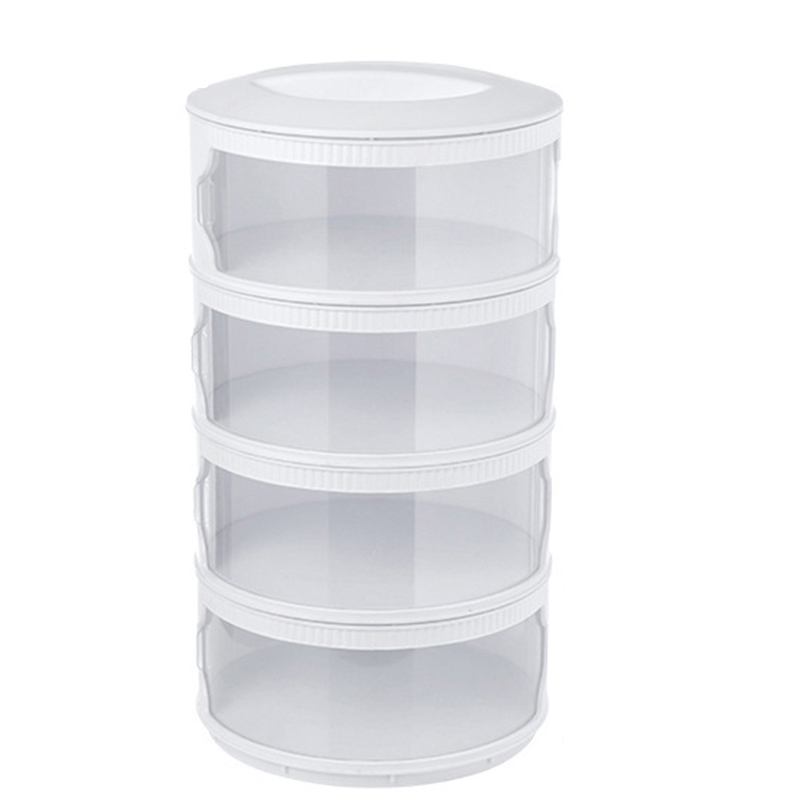 Title 1, Stackable Food Dome Multi-Layer Transparent Sta...