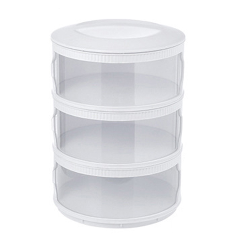 Title 2, Stackable Food Dome Multi-Layer Transparent Sta...