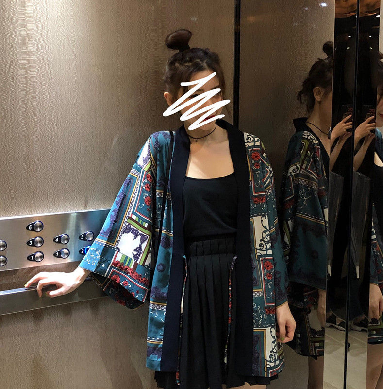 Sunscreen Lace-up Cardigan Hanfu Spring New Outer Long-sleeved Shirt Women