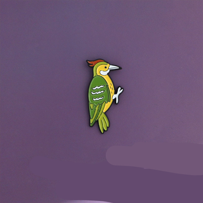 Metal Badge Clothes Pin Student Bag Decoration