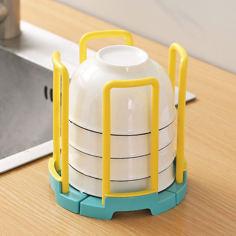 Title 6, Household Stove Top Dish Rack with Drain Functi...