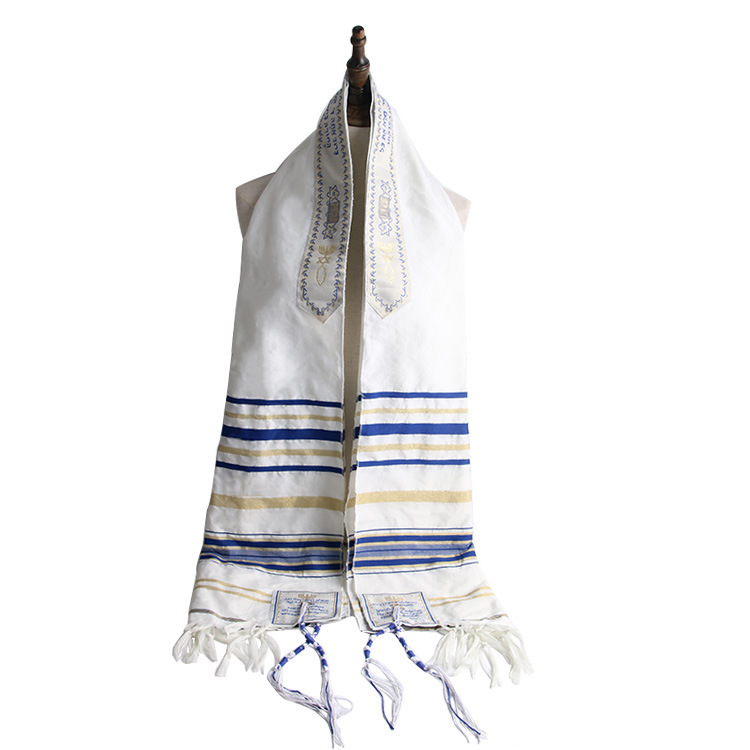 Prayer Scarf Religious Ethnic Worship Shawl 110x160CM