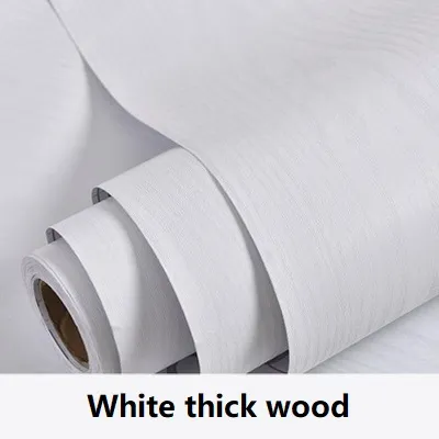 Furniture Treasure Old Furniture Renovation Stickers Boeing Film Wardrobe Cabinets Self Adhesive Wallpaper Wood Grain Paper Door Table Waterproo ... Pure White Wood Grain - Shop at LoveMi