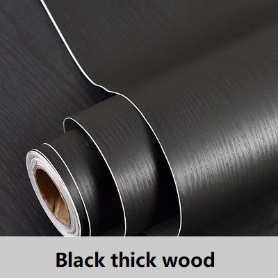 Black wood grain