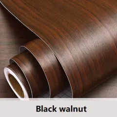 Furniture Treasure Old Furniture Renovation Stickers Boeing Film Wardrobe Cabinets Self-Adhesive Wallpaper Wood Grain Paper Door Table Waterproo - ... - View 1