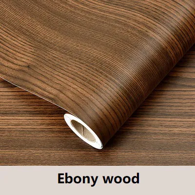Furniture Treasure Old Furniture Renovation Stickers Boeing Film Wardrobe Cabinets Self Adhesive Wallpaper Wood Grain Paper Door Table Waterproo ... Ebony - Shop at LoveMi