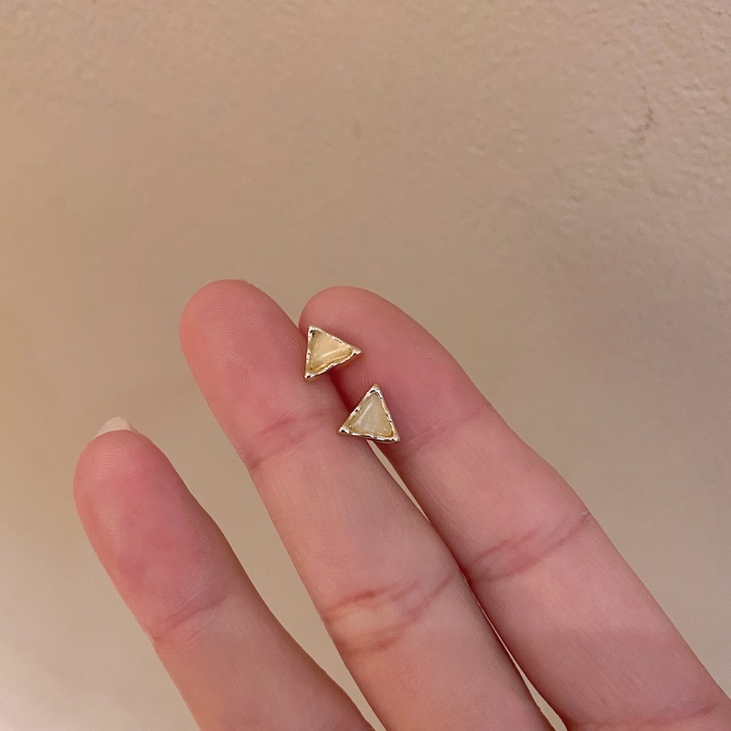 Gentle, Simple And Compact Earrings, Geometric Earrings