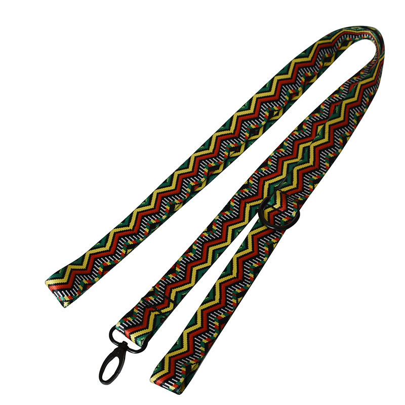 Wavy webbing dog leash