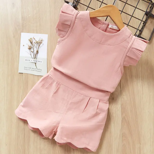Kids Girls Clothes for Baby Girl T-Shirt Shorts Suit